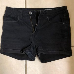 Black Aeropostale Midi Shorts